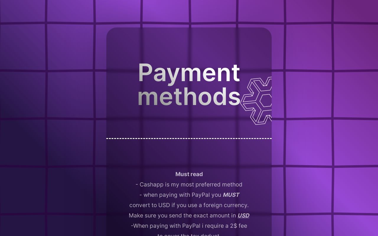 Payment Payment